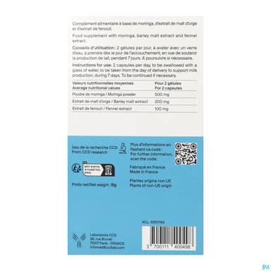 Oligobs Lactation Boost Gelule 14