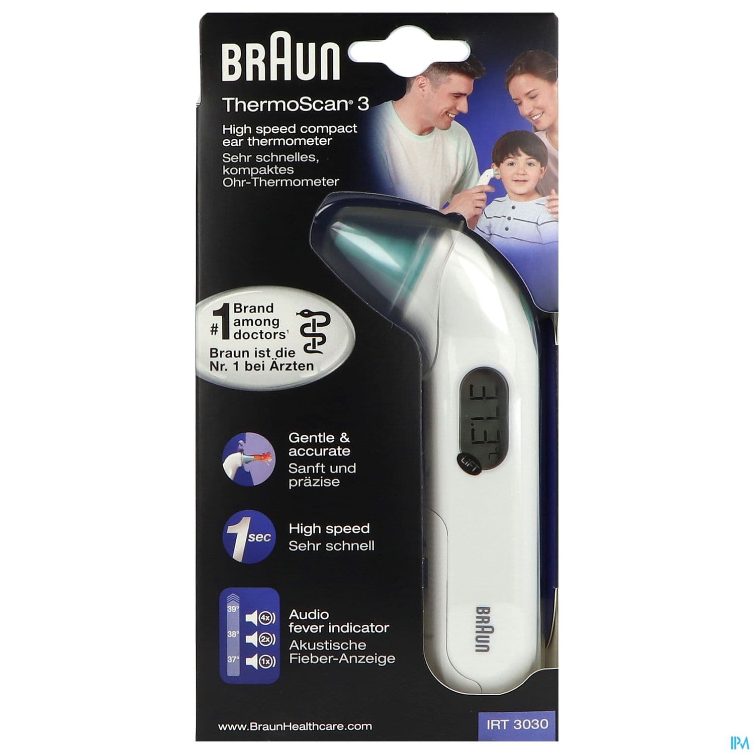 THERM MED AURIC BRAUN IRT3030