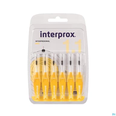 Interprox Brossette Interdentaire Jaune Mini 6