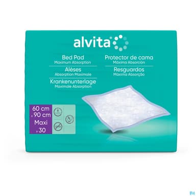 Alvita Alese Maxi 60cm X 90cm Paquet 30