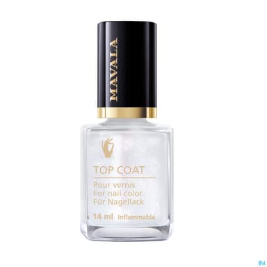MAVALA STAR TOP COAT SILVER 14ML