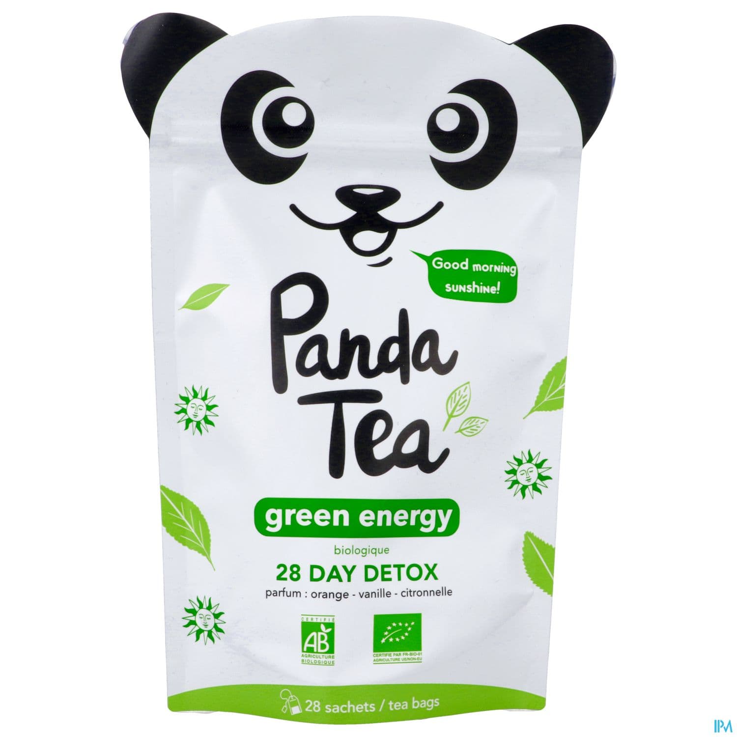 PANDA TEA GREENENERGY SACHET 28