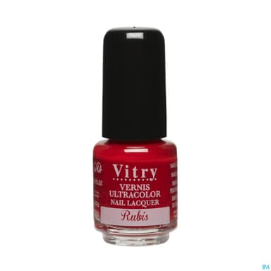 Vitry Vernis Ongles Rubis Mini 4ml