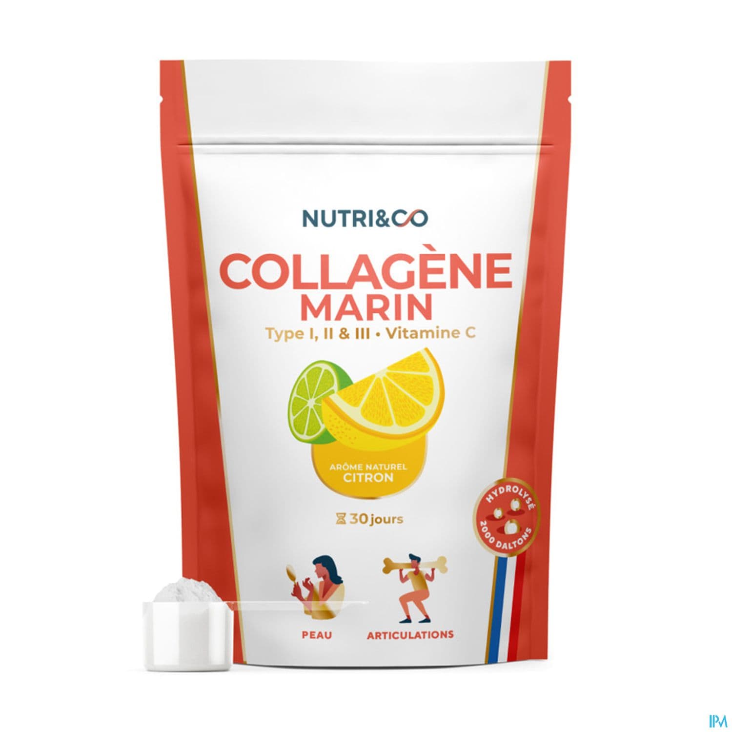 NUTRI&CO COLLAGENE CITRON 180G — Pharmacie Du Village Santé