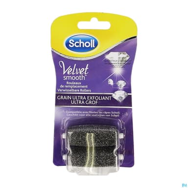 SCHOLL RECH VELV SMOOTH ULT EXFOL2