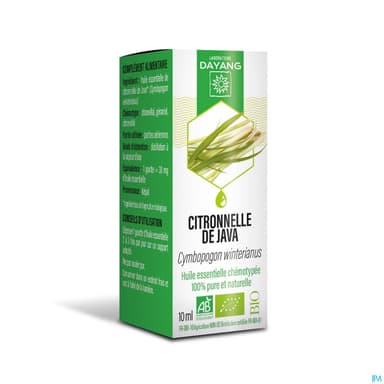 Dayang Huile Essentielle Citronelle De Java Bio 10ml