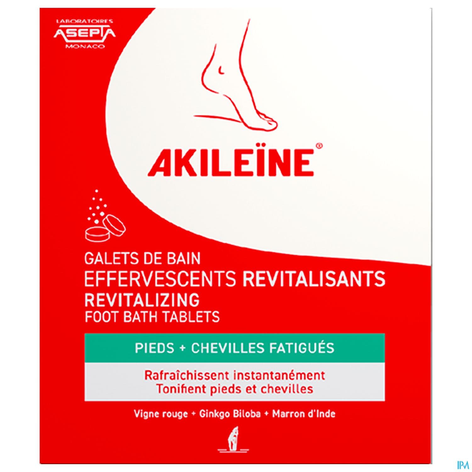 AKILEINE GALET EFFERV REVITAL 20G6