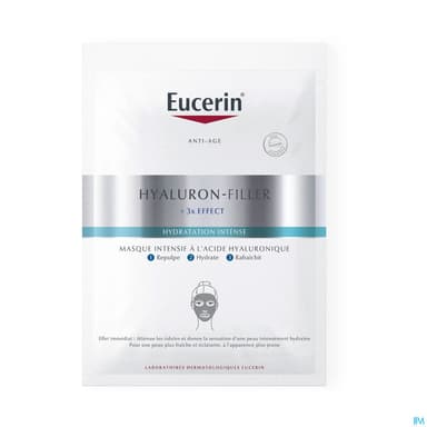 Eucerin Hyaluron Filler +3x Effect Masque Intensif A l Acide Hyaluronique X1