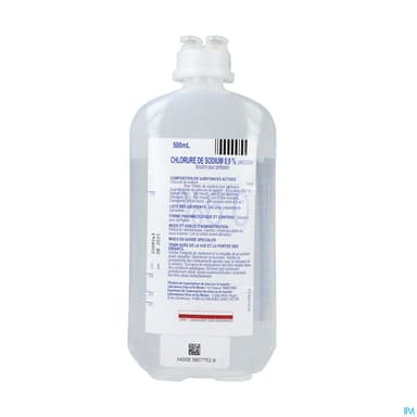 Lavoisier Sodium Chlorure 0.9% So Inj F Pol 500ml