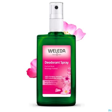 WELEDA DEOD ROSE DAMAS SPR 100ML