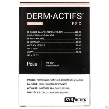 Synactifs Derm Actifs Gelule 30