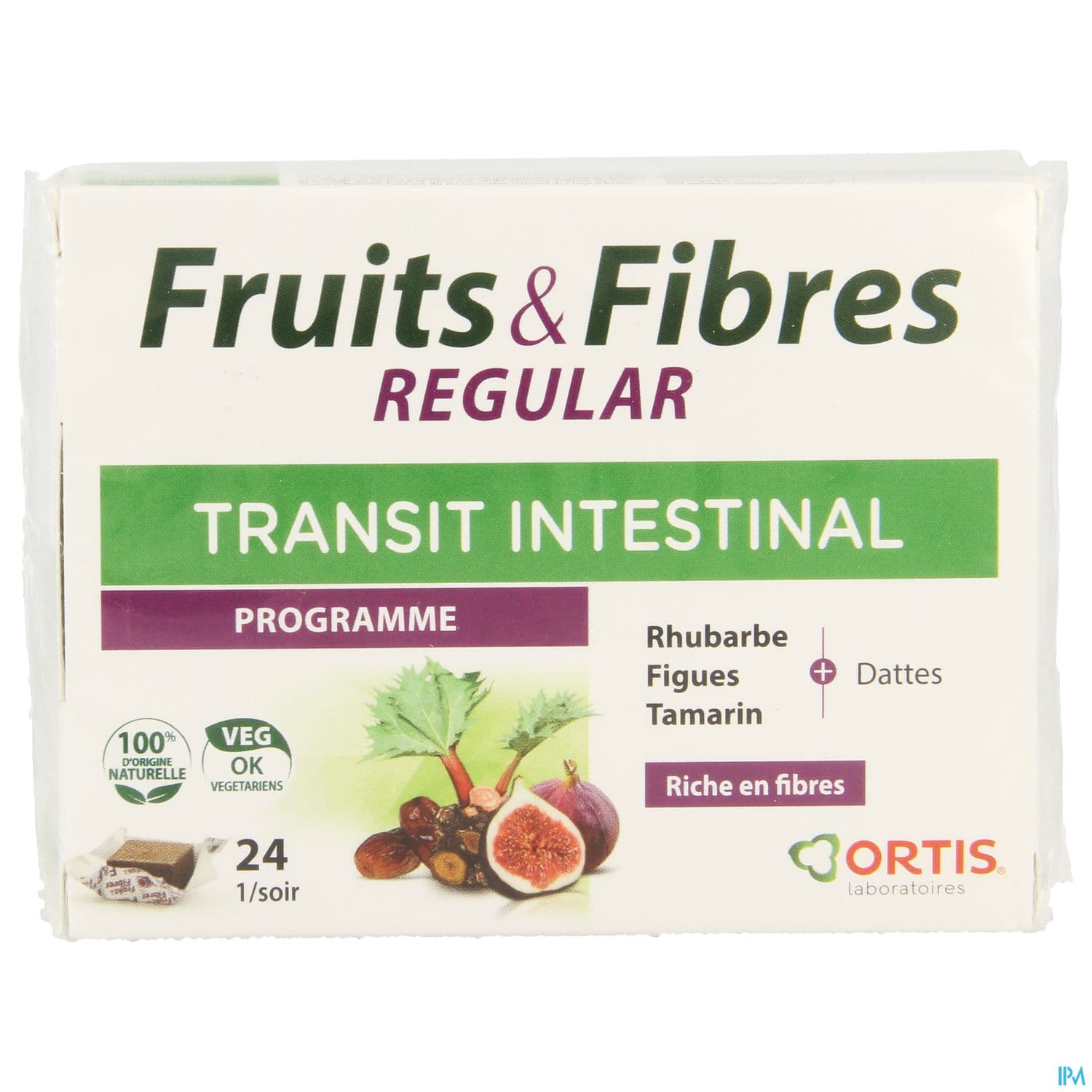 Ortis Fruits & Fibres Regular Cubes 24