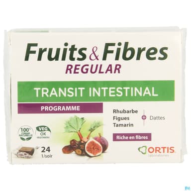 Ortis Fruits & Fibres Regular Cubes 24