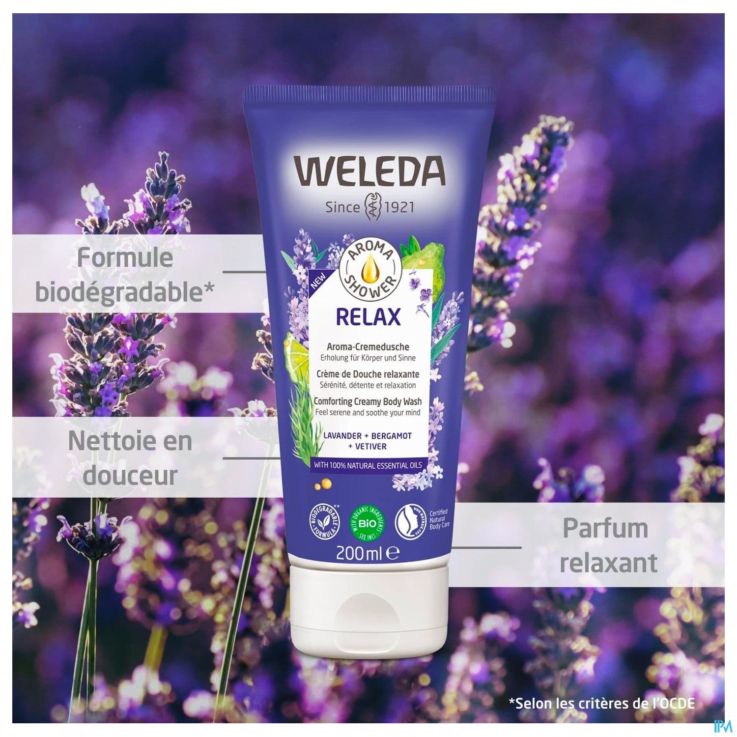 WELEDA CR DOUCHE RELAX 200ML