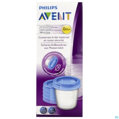 AVENT POT CONSERV+COUVERCL 180ML 5