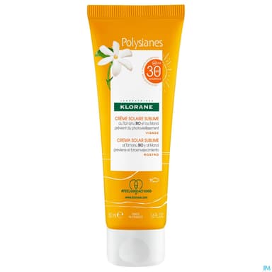 Klorane Polysianes Creme Solaire Sublime Spf30 50ml