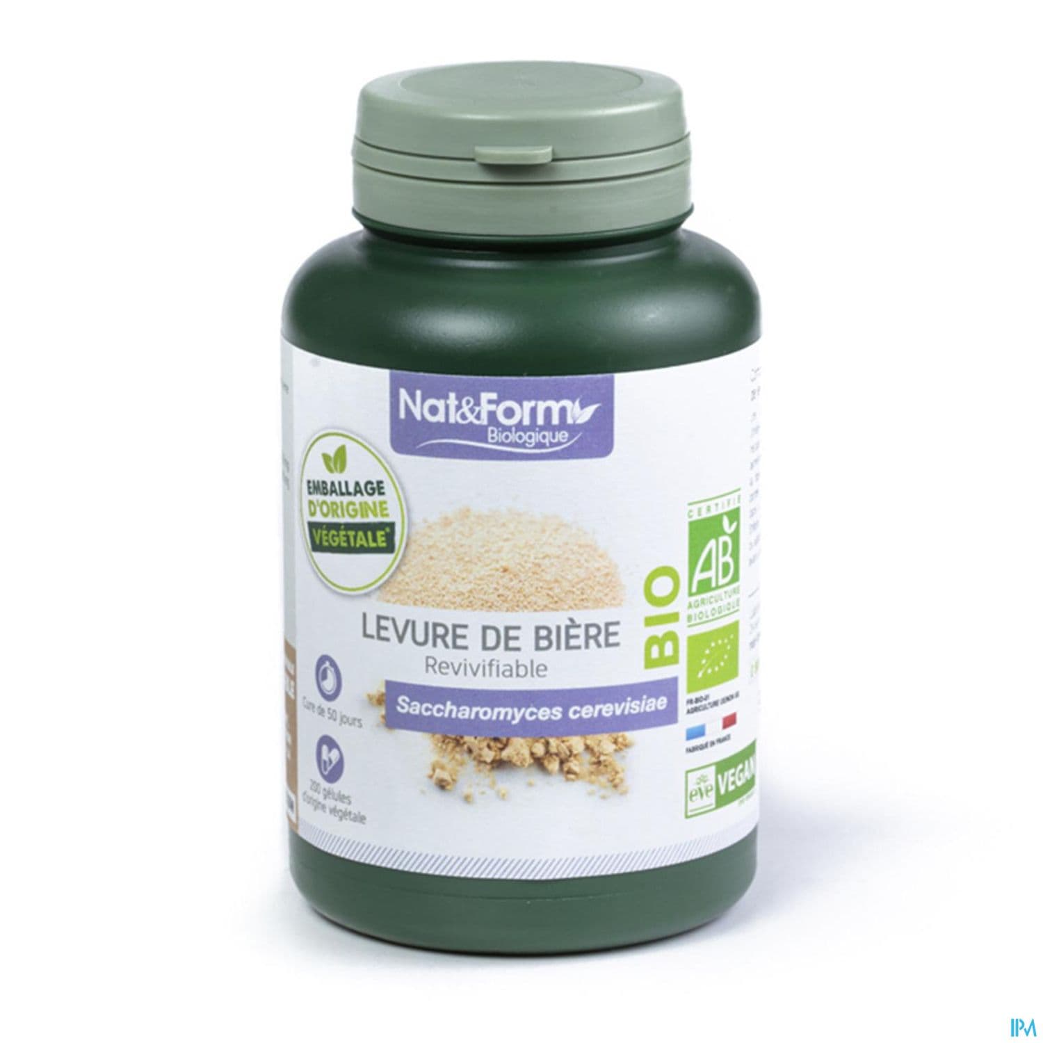 Nat Et Form Bio Levure De Biere Revivifiable Gelule 200
