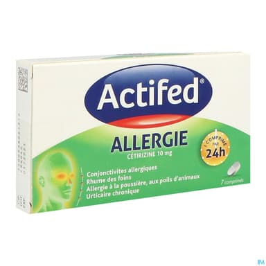 Reactine 10mg Comprime Secable 7