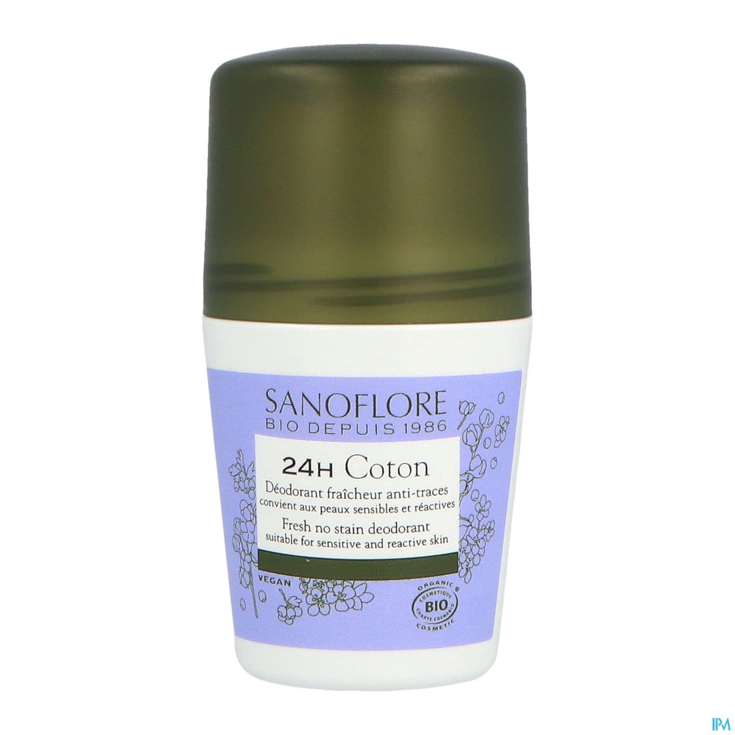 Sanoflore Deodorant Bille 24h Coton Bio 50ml