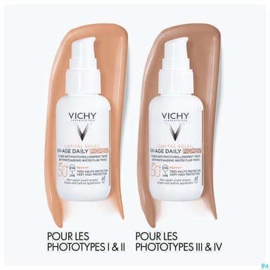 Vichy Capital Soleil Uv Age Daily Pigment Teinte Medium Spf50+ 40ml