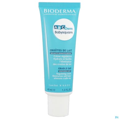 Bioderma Abcderm Babysquam Creme Hydratante Keratoreg 40ml