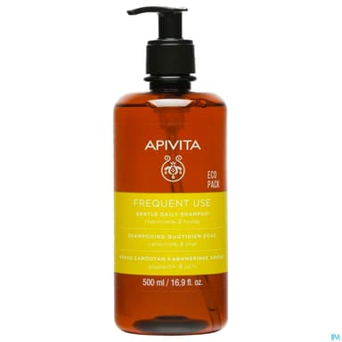 Apivita Shampooing Usage Frequent Doux 500ml