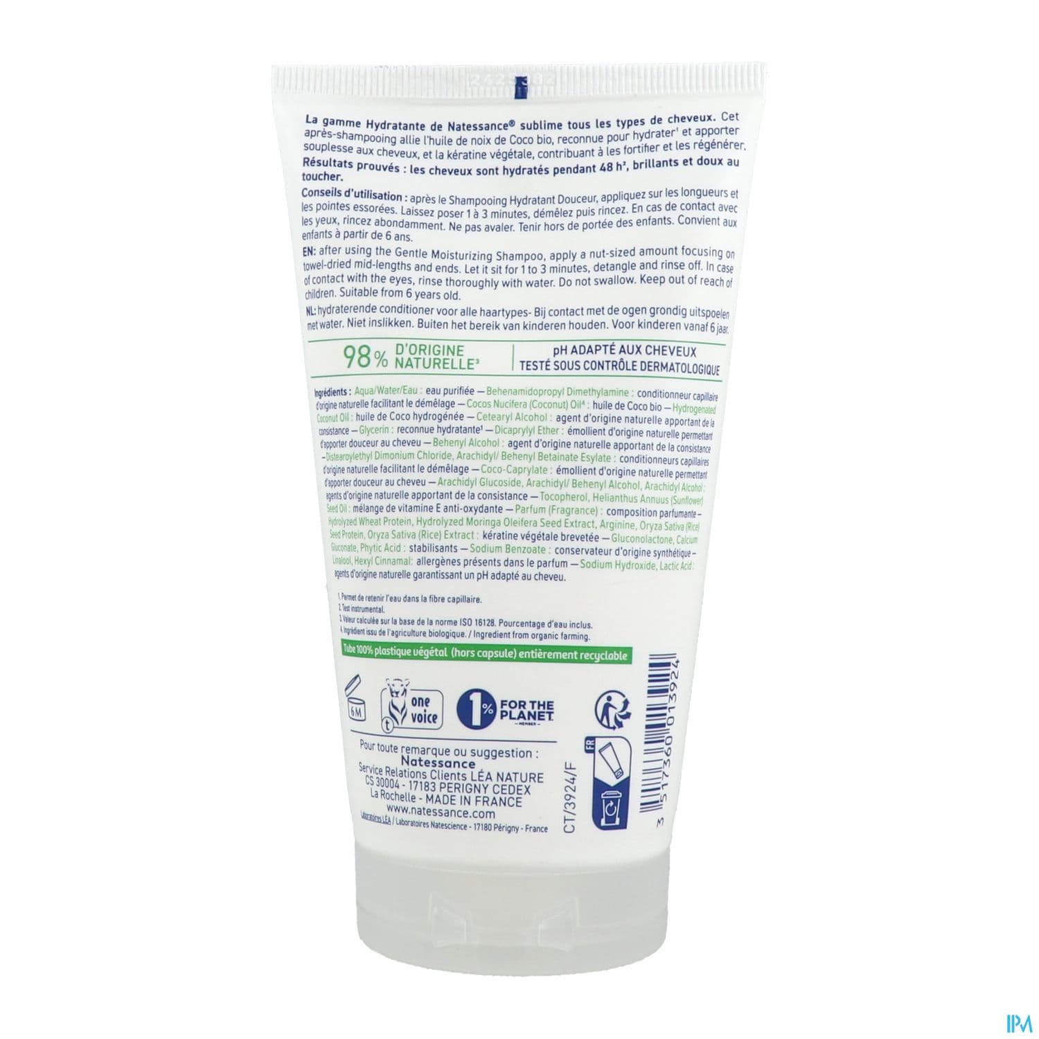 NATESSANCE AP/SH COCO/KERA 150ML