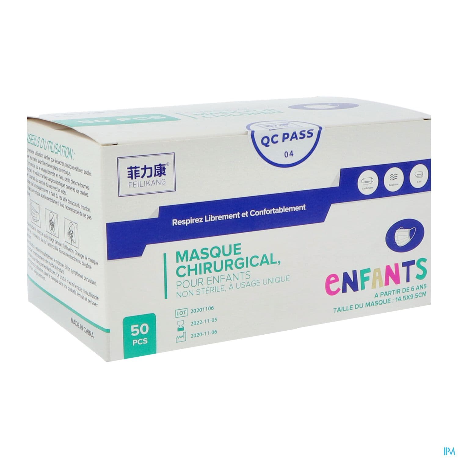 IDC MASQUE MEDICAL ENFANT X50