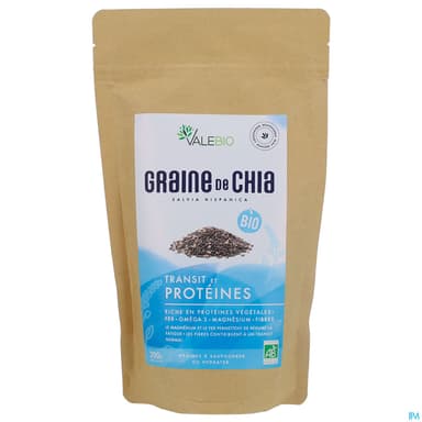 VALEBIO GRAINE DE CHIA BIO 200G