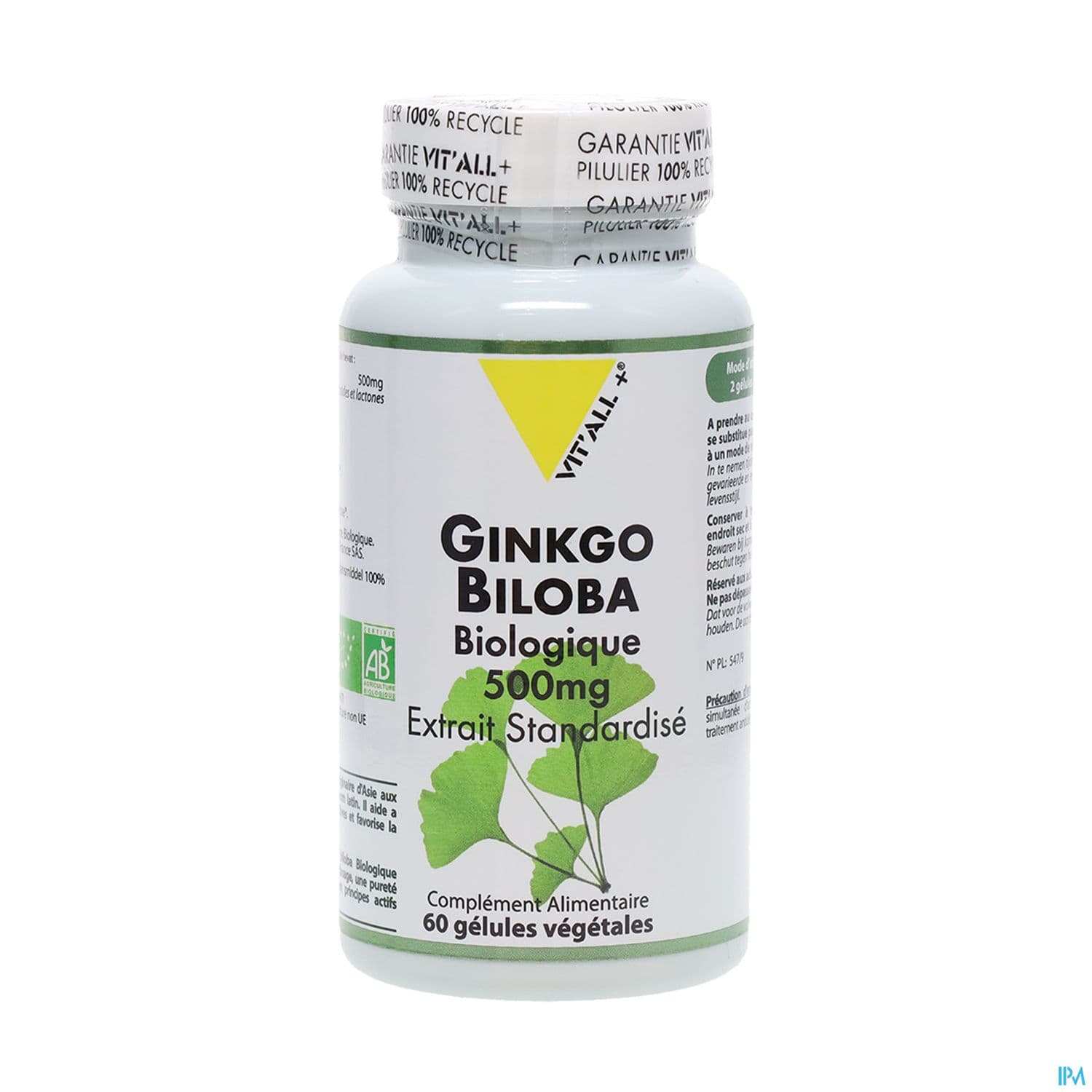 VIT ALL+ GINKGO BILOBA GELUL 60