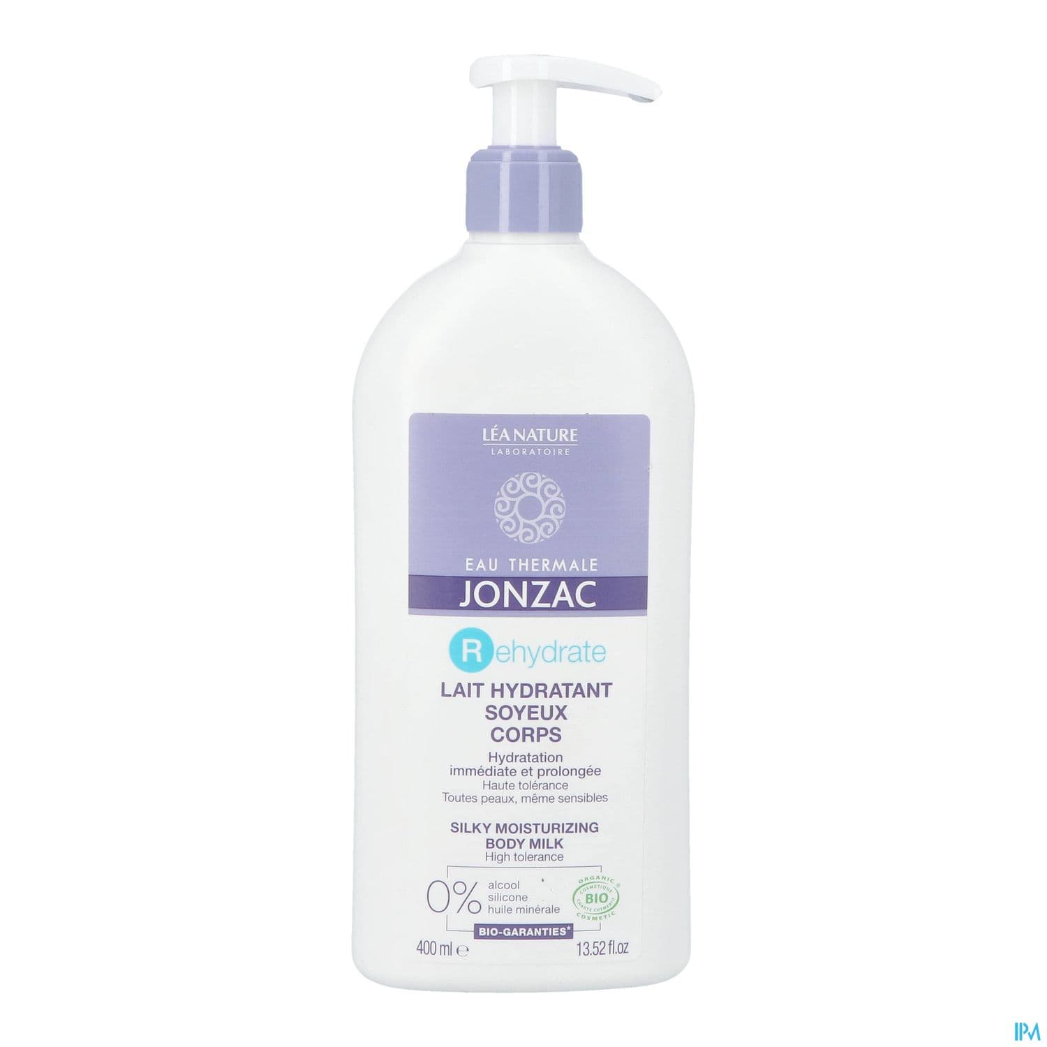 JONZAC REHYDR LAIT CORPS 400ML