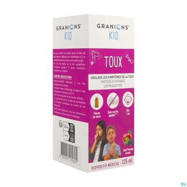 Granions Kid Toux Solution Buvable 125ml