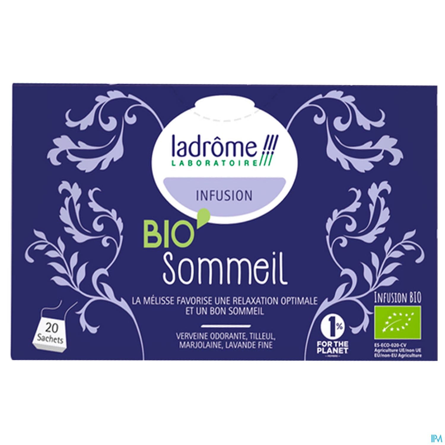 LADROME SOMMEIL INF BIO SACHET 20