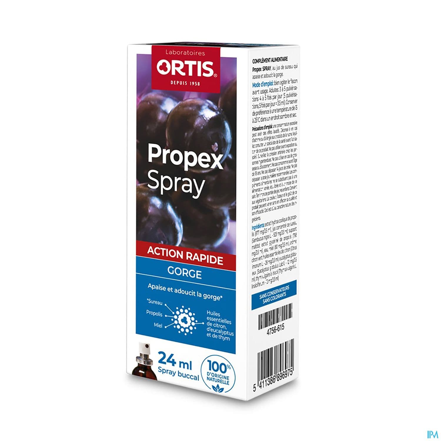 ORTIS PROPEX SPRAY GORGE 24ML