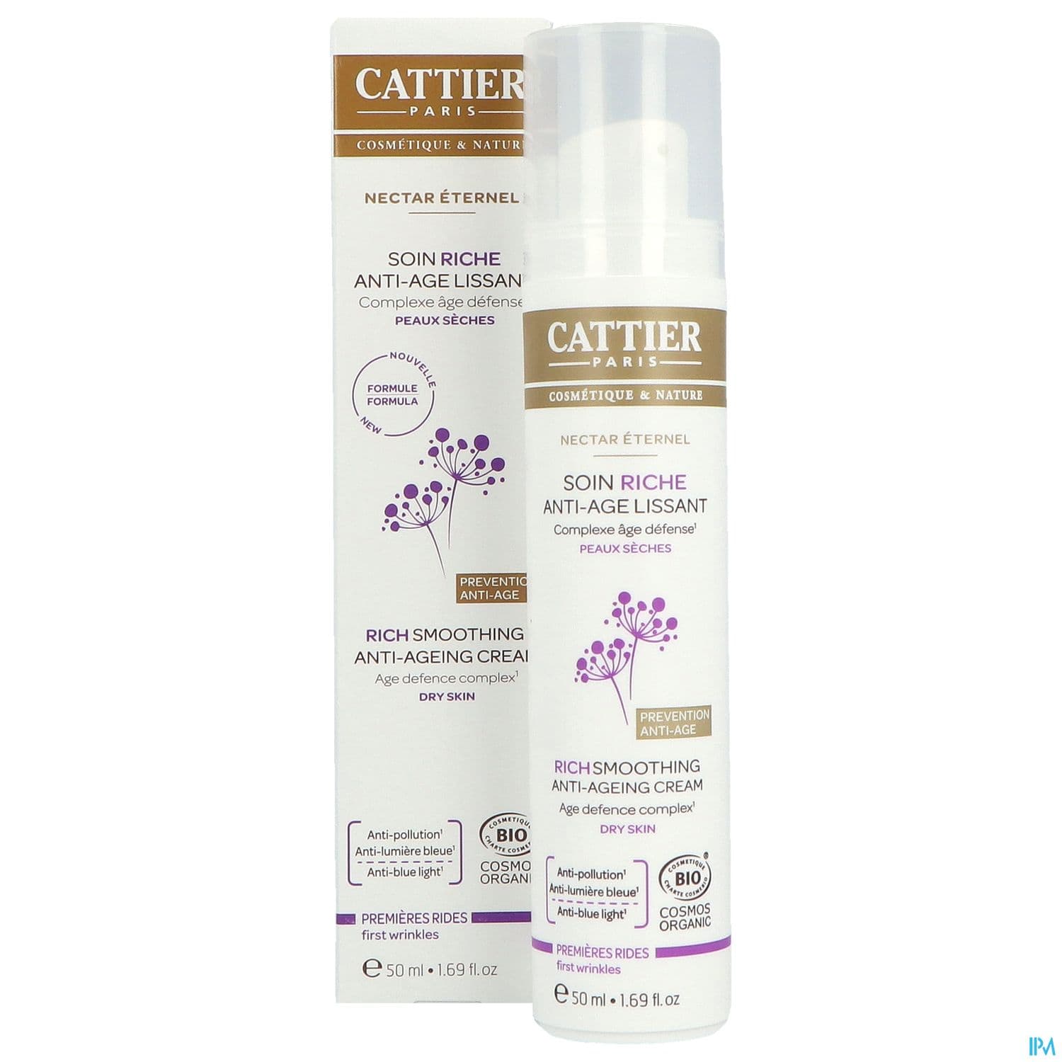 CATTIER SOIN A/AGE RICHE 50ML