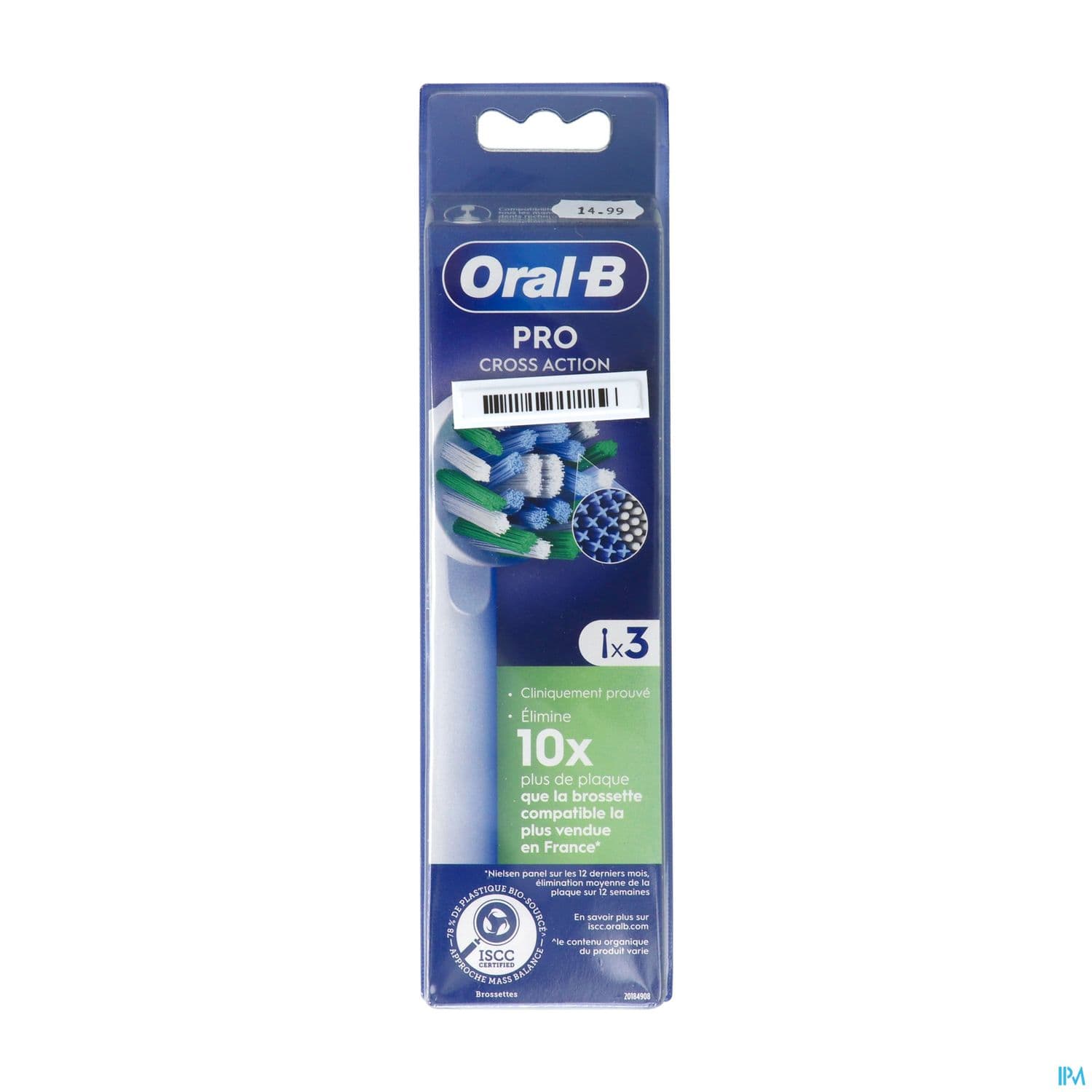 BDEN ORAL-B PRO BROSS CROSS ACT X3