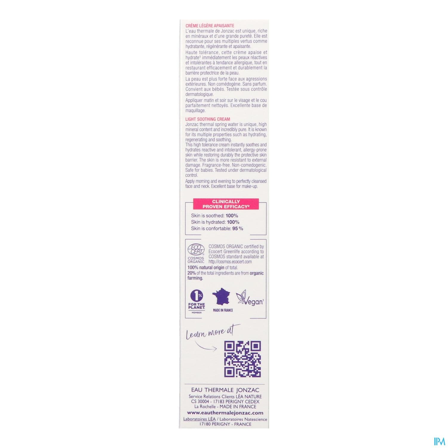 JONZAC REAC CONTROL CR LEGERE 40ML