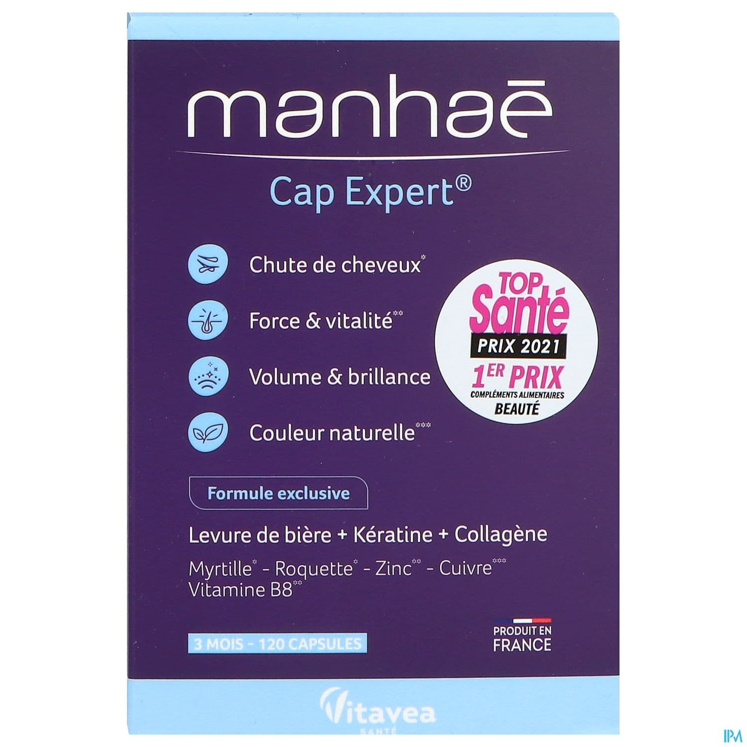 Vitavea Manhae Cap Expert Chute De Cheveux Gelule 120