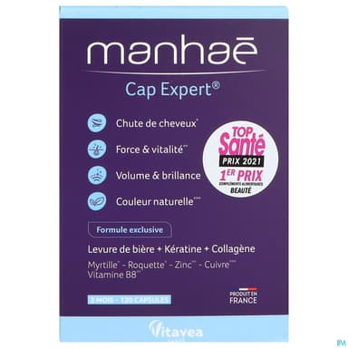 Vitavea Manhae Cap Expert Chute De Cheveux Gelule 120