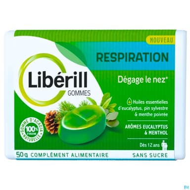 Liberill Respiration Gommes 50g