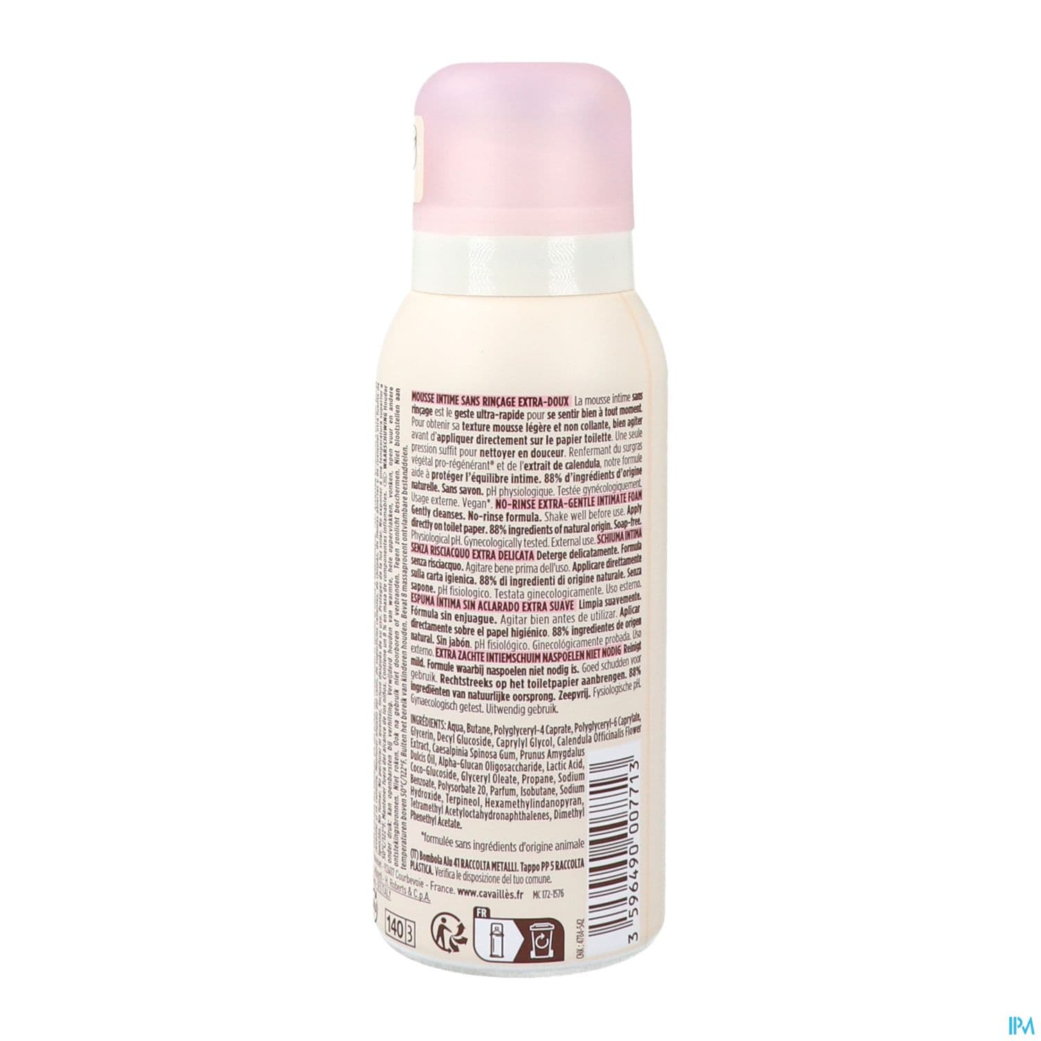 CAVAILLES MOUSSE EXTRA DOUX 100ML