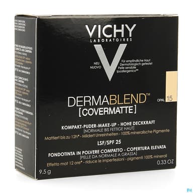 Vichy Fdt Dermablend Covermatte 15 9,5g