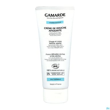 Gamarde Creme De Douche Apaisante 200g