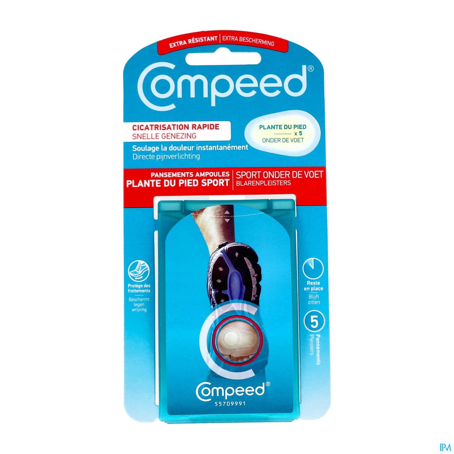 Compeed Pansement Ampoules Plante Du Pieds Sport 5