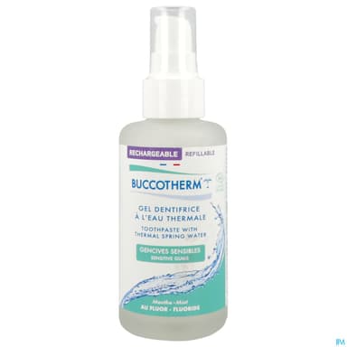 Buccotherm Gencives Sensibles Dentifrice Rechargeable Menthe Bio 100ml