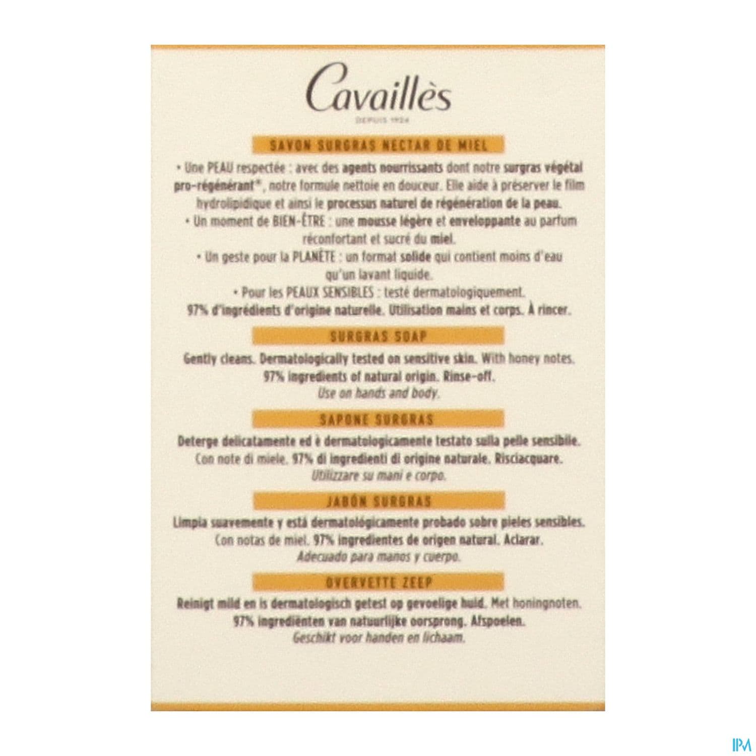CAVAILLES SAV SURG MIEL 100G