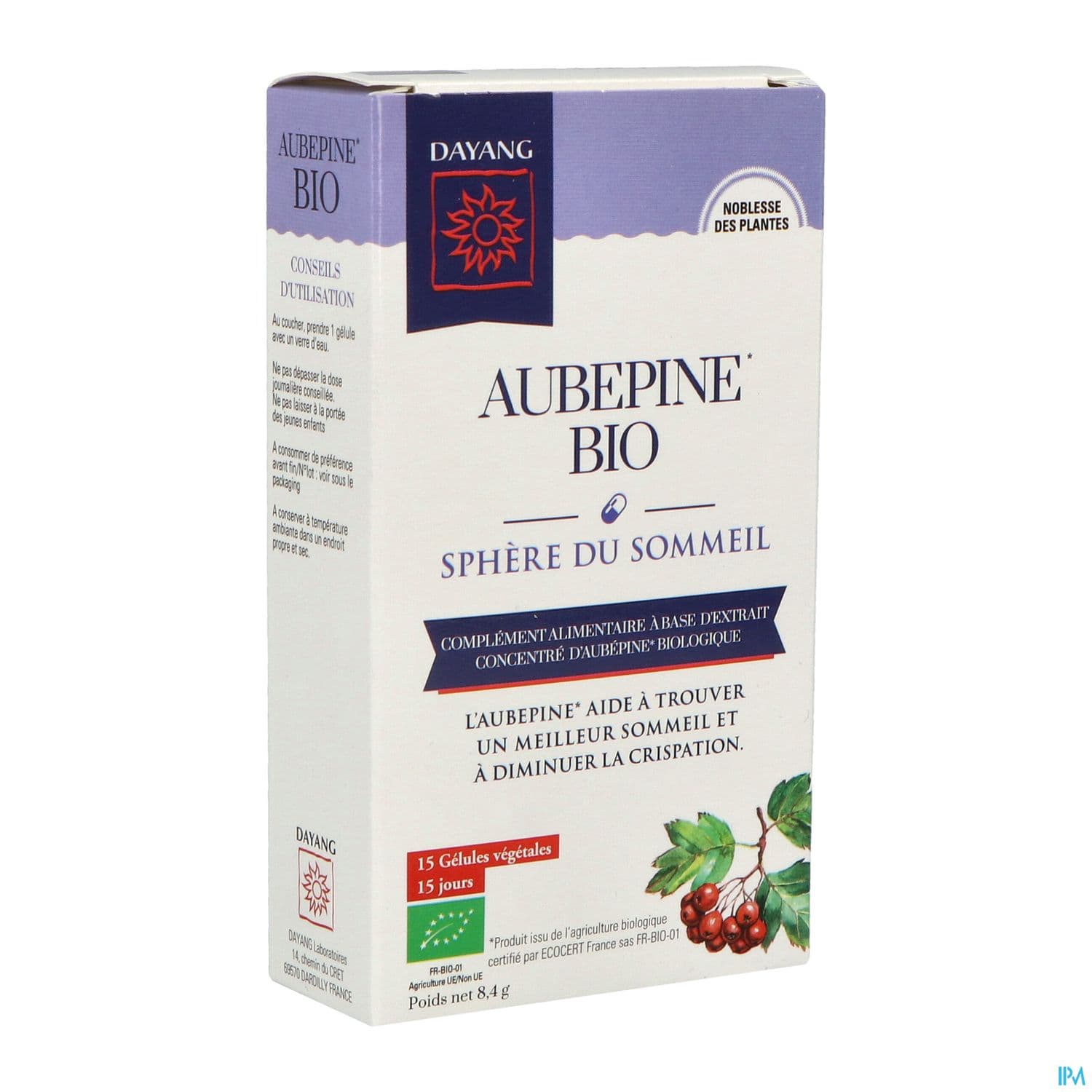 Dayang Aubepine Bio Gelule 15