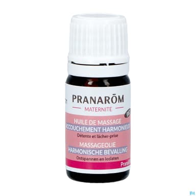 Pranarom Pranabb Maternite Huile Massage Accouchement Harmonieux Bio 5ml