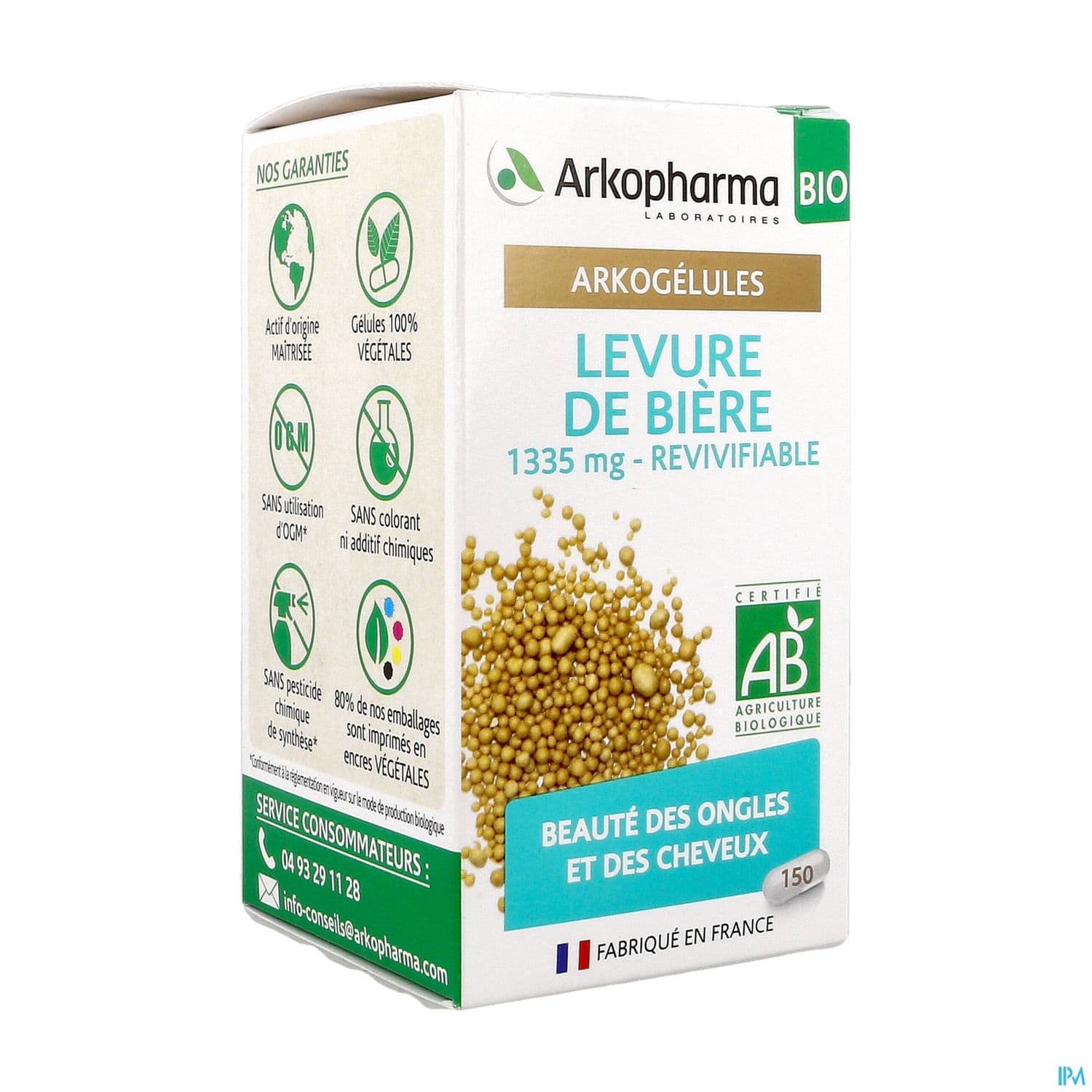 Arkopharma Arkogelules Levure De Biere Bio Gelule 150