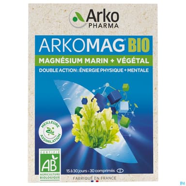 ARKOMAG DBLE MAGNESIUM BIO CPR 30